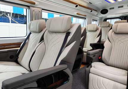 1x1 Luxury Maharaja 12 Seater Urbania Traveller Rentals
